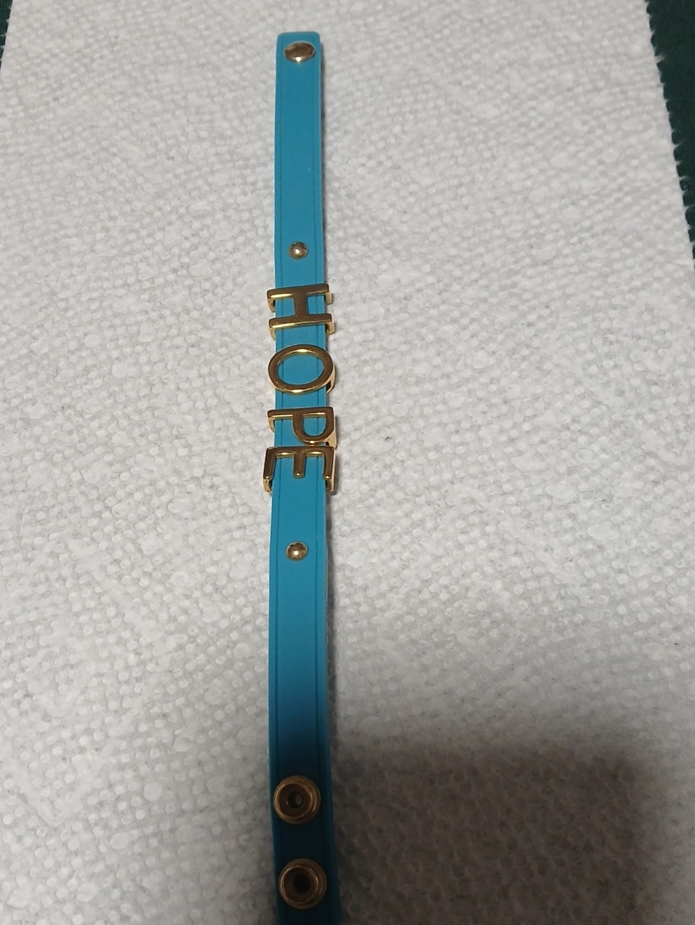 Gold Letter Turquoise Women’s Bracelet